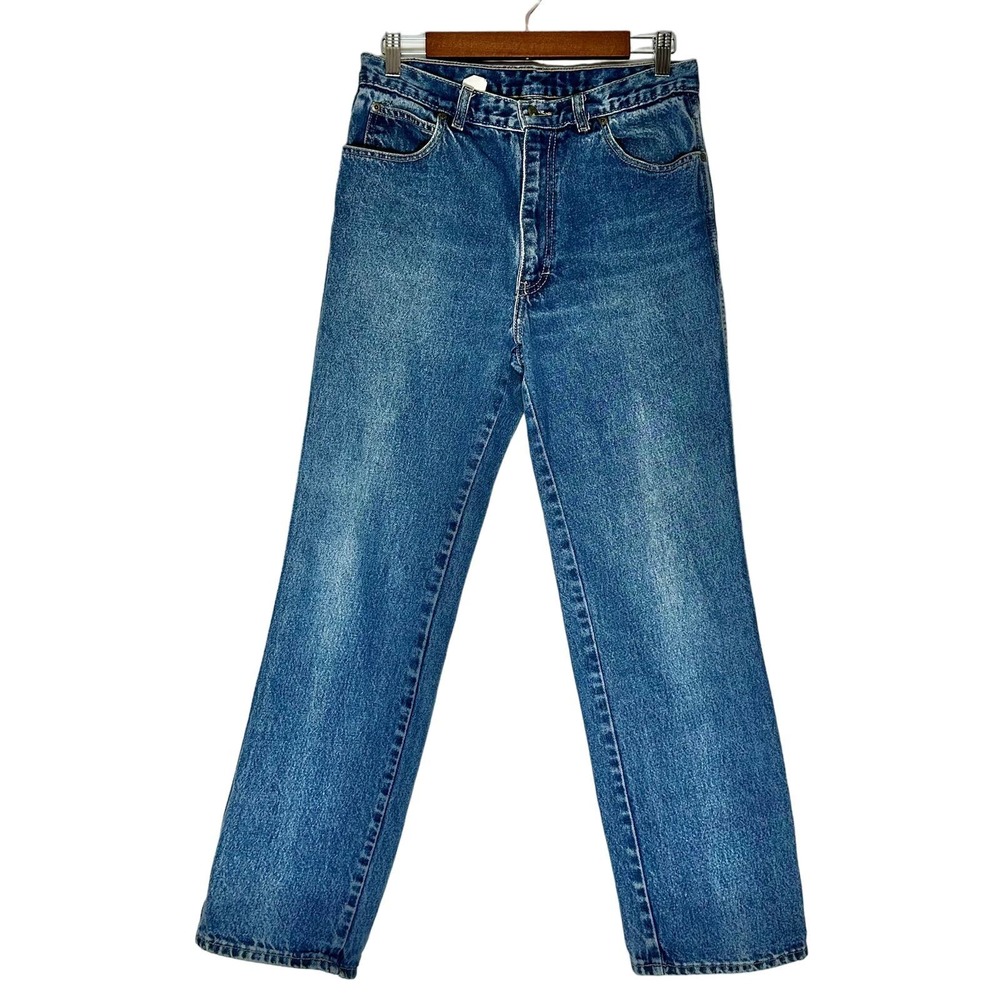 Vintage Calvin Klein | Men | Fade Medium Wash Straight Leg Jeans | Size 33x31